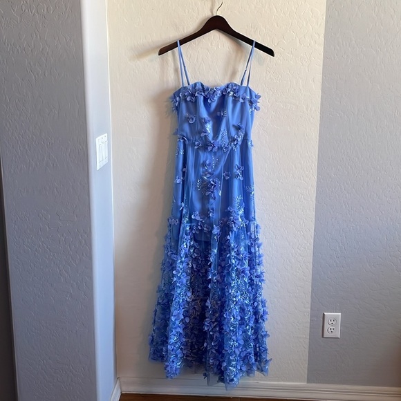 Helsi Audrey Floral Appliqué Midi Dress XS - Picture 6 of 10